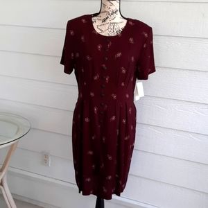 Classic Apparel Maroon Dress